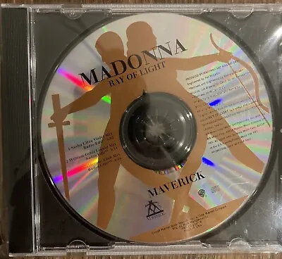 $35.96 • Buy REMIX EDITS! Promo! Madonna Ray Of Light Remixes! USA Edition