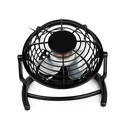 Portable Desktop Fan USB Desk Table Cooling Fan Quiet For Notebook Laptop • £8.63