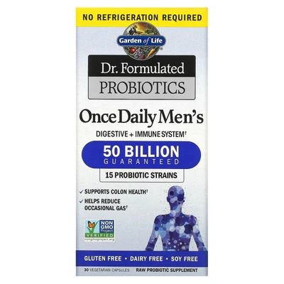 $33.07 • Buy Dr. Formulated Probiotics, Once Daily Men's, 50 Billion, 30 Vegetarian Capsules