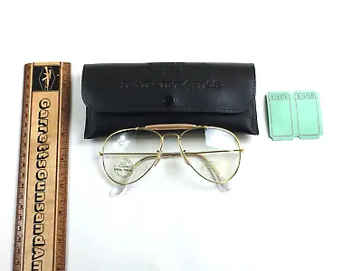 Vintage PO Protective Optics Aviator Shooting Glasses With Case 429316 • $39.99