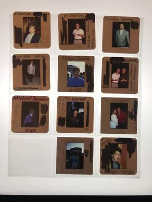 Michael Damian Young & Restless Soap Star Collection X 11 Original Transparency • $99.99