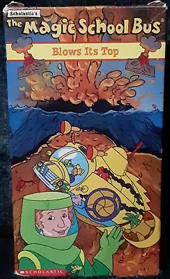 The Magic School Bus Blows Its Top VHS Video Tape Volcanoes PBS Kids • $3.98