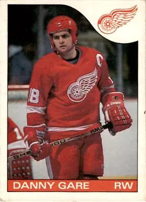 1985-86 O-Pee-Chee Hockey #37 Danny Gare Detroit Red Wings Vintage Original • $2.49