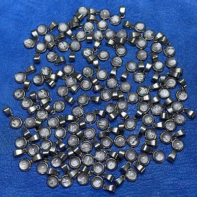 100PCS  Aletai Iron Meteorite Pendant  Diameter 8mm KX080 • $20.50