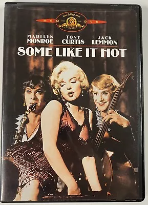 Some Like It Hot Marilyn Monroe Tony Curtis Jack Lemmon DVD EX Cond • $2.90