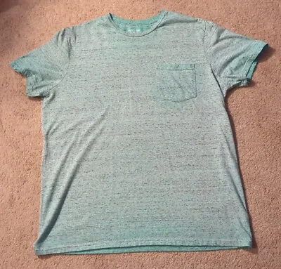 Mossimo Supply Co Men's XL Pocket T-Shirt Marled Green Crew Neck Short Sleeve  • $14.99