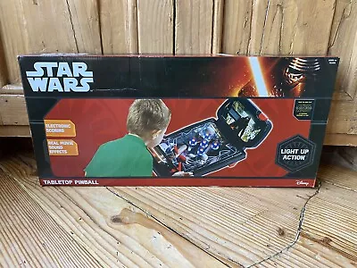 Star Wars Pinball Machine Force Awakens Tabletop Electronic Game Jakks Disney • $18.99