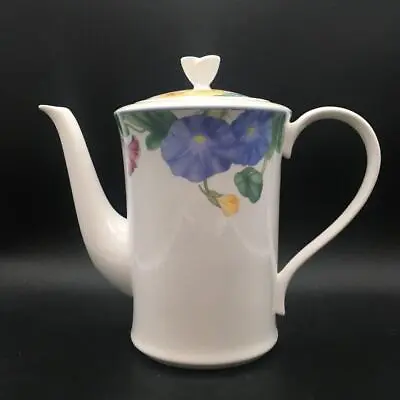 Mikasa Spring Legacy Coffee Pot - Pastel Color Floral Design  Ch6821 • $99.95