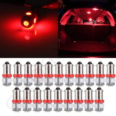 20pcs T11 Ba9s 5-5050-smd Led Red Instrument Panel Gauge Cluster Light Bulbs • $11.99