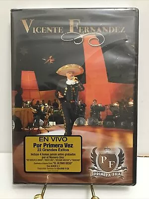 NEW & SEALED Vicente Fernández - Primera Fila Live DVD (2008 Sony BMG) 22 Hits • $29.99