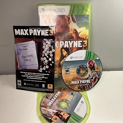 Max Payne 3 Xbox 360 - Complete CIB • $10.99