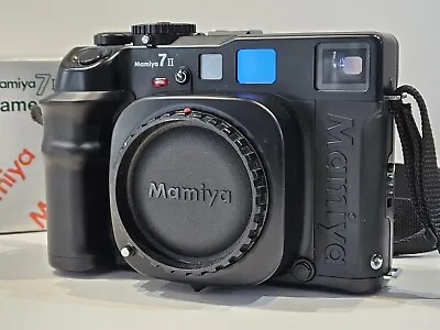 Mamiya 7II Medium Format Camera 6X7 Rangefinder Black (Body Only) • $3500