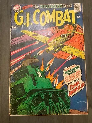 GI COMBAT 126 (Oct-Nov 1967) Haunted Tank FA 1.0 • $1