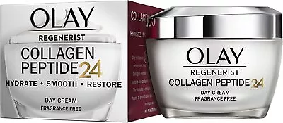 Olay Regenerist Collagen Peptide 24 Day Cream Fragrance Free 50ml • £14.95