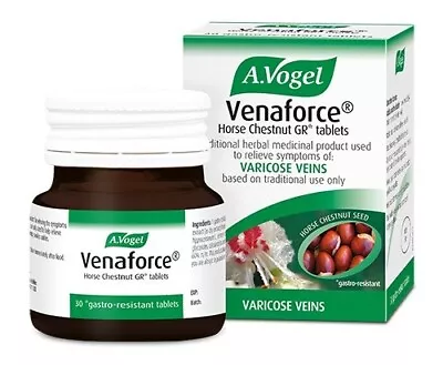 A. Vogel Venaforce Horse Chestnut Aesculus Tablets (30) BBE 12/2026 • £13.99
