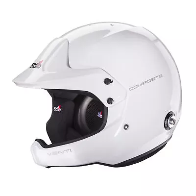 Stilo Venti WRC Composite Helmet White Intercom FIA 8859-2015 & Snell SA2020 • £641.05