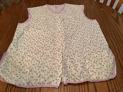 **vintage Izzy’s Place Purple Flower Smock New Without Tags. Size Large • $12.99