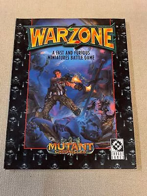 Warzone A Fast & Furious Miniatures Battle Game 1995 Mutant Chronicles N 9401 • $34.13