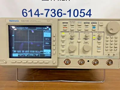 Tektronix TDS540 4 Channel 500MHz 1GS/s Oscilloscope • $399