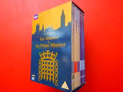 Yes Minister / Yes Prime Minister: Complete Series.7 Discs. 1980's/2005. Bbc.dvd • £7.99