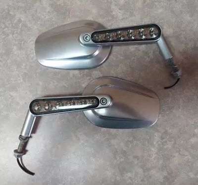 $299.95 • Buy Harley V Rod Vrsc VRSCF Muscle 09-17 Right & Left Side Mirror & Stem Good Cond