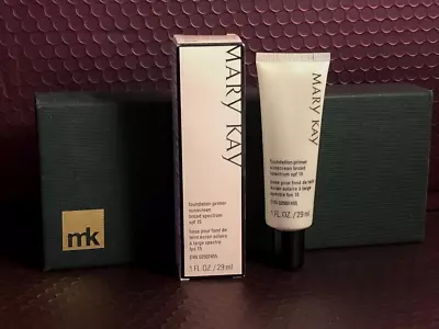 Mary Kay Foundation Primer Sunscreen SPF 15 54105 EXP 2024 BC30 New In Box • $24.95