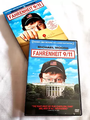 Fahrenheit 9/11 (DVD 2004) Michael Moore - VERY GOOD - BUY 2 GET 1 FREE! • $3.57