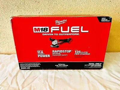 Milwaukee M18 FUEL 4 1/2  / 5  18V Cordless Angle Grinder No-Lock - 2880-20 • $115