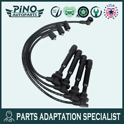 06A905430AH 4 Spark Plug Wire For VW Seat Beetle Golf Jetta 1998-2011 Volkswagen • $18.54