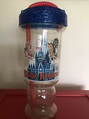 1990’s Walt Disney World Magic Kingdom Plastic Souvenir Cup Vintage Original • $11.50