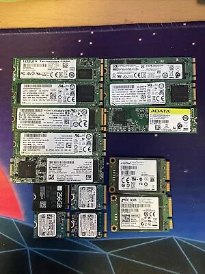 Bundle Of 14 X MSATA/ M.2 SSD’s • £100