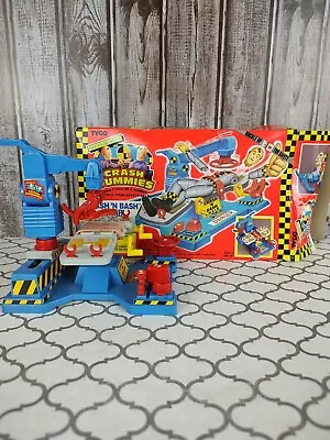 Vtg. 1991 Tyco Crash Test Dummies Crash N' Bash Chair Complete Figure Set • $23.08