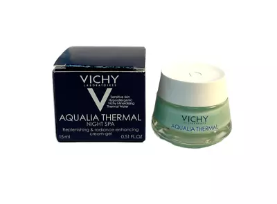 *Vichy Aqualia Thermal Night Spa Cream-Gel (15ml/0.51fl) New As Seen In Pictures • $12.95