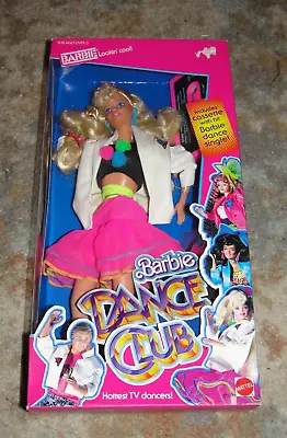 Vintage 1989 Dance Club Barbie Doll Mib Nrfb New • $34.99