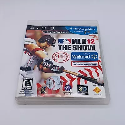 MLB 12: The Show Sony PlayStation 3 PS3 2011 - Complete With Manual CIB Tested • $6.93