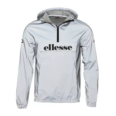 Ellesse Mens  Acera Lightweight Reflective Overhead Jacket • $74.95