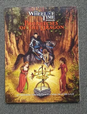 D20 System - The Wheel Of Time: Prophecies Of The Dragon By WOTC (Softcover) • $230