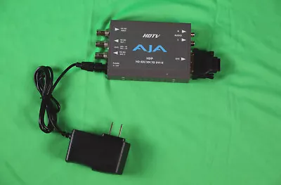 AJA HDTV Mini Converter Model HDP HD-SDI/SDI To DVI-D With Original Power Supply • $40