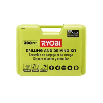 NEW 300 Piece Drill And Drive Combination Set Kit For Wood Metal And Plastic • $65.90