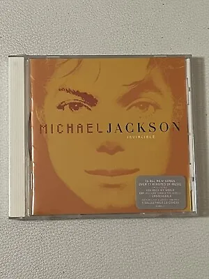 Michael Jackson Invincible  Cd - Limited Edition Orange Cover - New & Sealed • $38.49