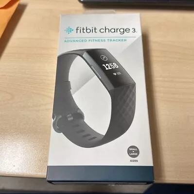 New Fitbit Charge 3 Advanced Fitness Activity Tracker Black  Usa Shipped • $44.99