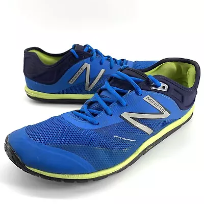 New Balance Minimus Vibram Blue Trail Running Cross Train Shoes Size 10.5 • $38.97