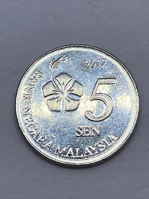 Coin / Malaysia / 5 Sen 2017 • £1