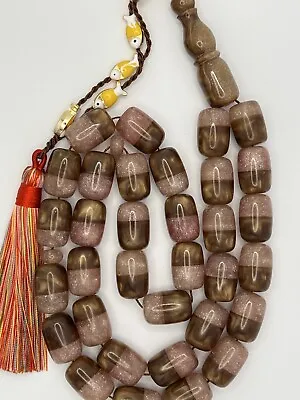 Sandalous Tasbih Misbaha Prayer Beads Opal Color Rosary سبحة سندلوس اوبال منجم • $64.99