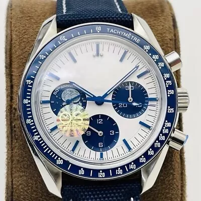 Blue Snoopy Speed Master Premium Racer Style Watch • $200