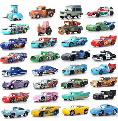 £7.73 • Buy Disney Pixar Cars Bundle Racers No.95 McQueen Sally Sheriff Queen Kids Toy