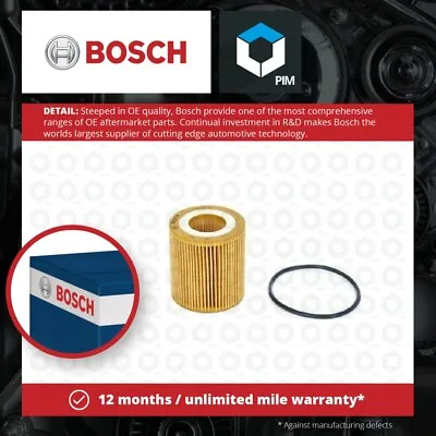 Oil Filter Fits FORD RANGER TKE 2.0D 2019 On Bosch BB3Q6744BA U20214302 1720612 • £10.58