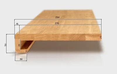 Oak Stair Treads - System4 - First Class Eu Oak - TOP QUALITY • £65