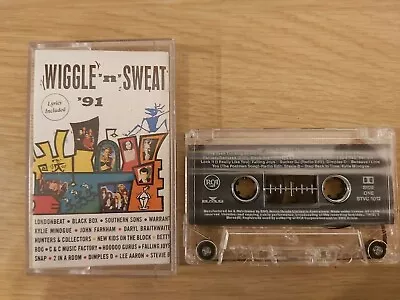 WIGGLE 'n' SWEAT '91       - VARIOUS ARTISTS -                     Cassette Tape • $14.95