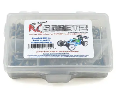 RC Screwz Mugen MBX7 ECO Stainless Steel Screw Kit [RCZMUG025] • $35.49